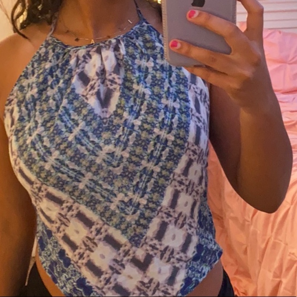 Delias Halter Crop Top